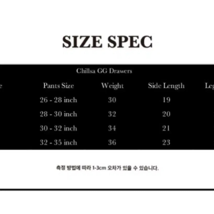 [BUNJANG] CHILLSA GG Drawers - Gray, Size S / [S_1 size] 칠사(CHILLSA)_GG드로즈(GG Drawers)