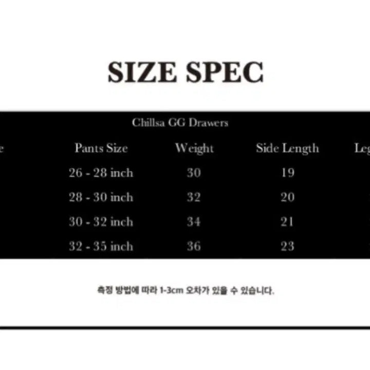 [BUNJANG] CHILLSA GG Drawers - Gray, Size S / [S_1 size] 칠사(CHILLSA)_GG드로즈(GG Drawers)