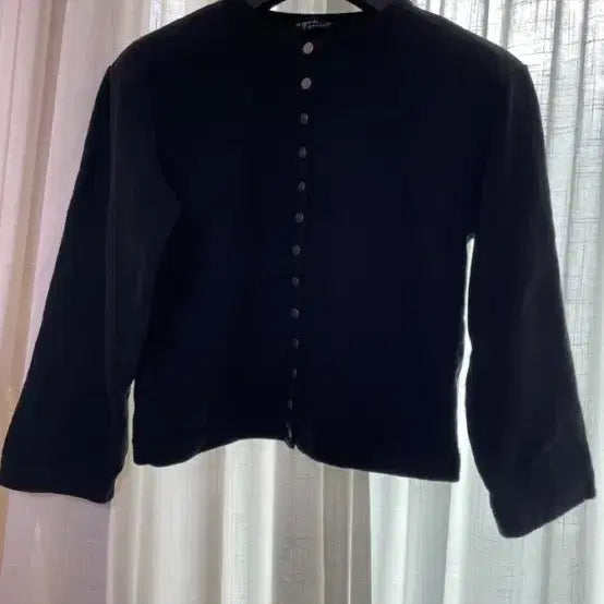 [SOLD OUT] 아네스베 agnes b 로고단추 면가디건