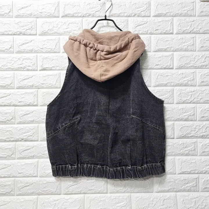 [BUNJANG] Unspecified Hoodie Vest / 긔연후드조끼