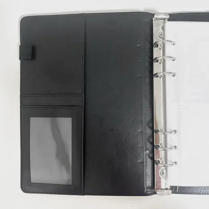 [BUNJANG] Fromis_9 Macaron Binder Black 20-Page Sleeves / 프롬아블 마카롱 바인더 블랙 양면속지 20매