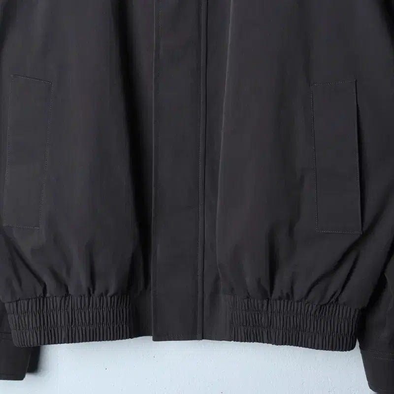 [BUNJANG] GoNak Gray Windbreaker Jacket / (M-L) 고낙 집업 바람막이 점퍼자켓 그레이 파셀 블루종-173E3