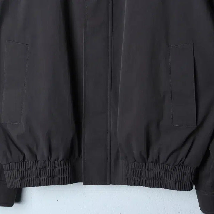 [BUNJANG] GoNak Gray Windbreaker Jacket / (M-L) 고낙 집업 바람막이 점퍼자켓 그레이 파셀 블루종-173E3