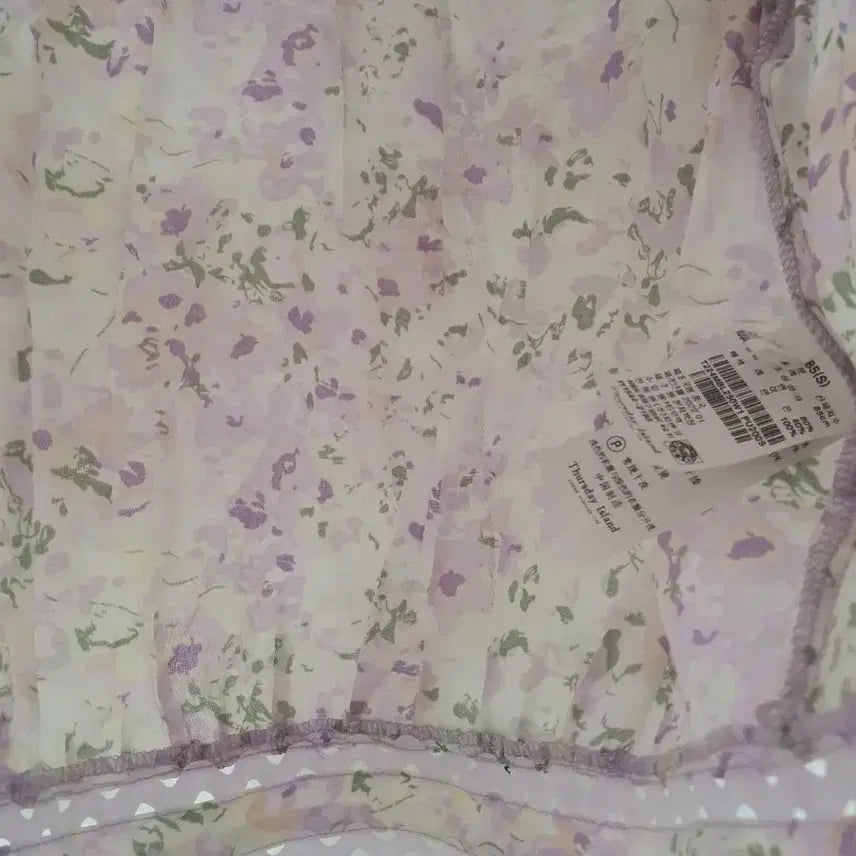 [BUNJANG] Thursday Island Floral Lace Blouse 85S / 써스데이아일랜드 플라워 패턴 레이스 블라우스 85S사이즈 새옷