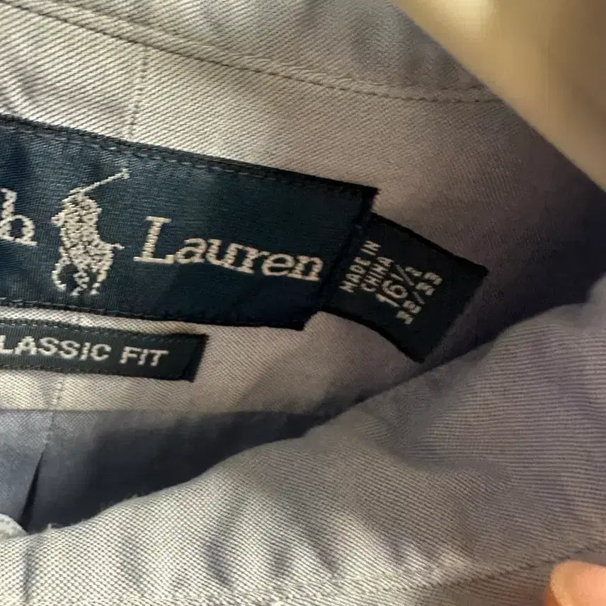 [BUNJANG] Polo Ralph Lauren Classic Fit Sky Blue Shirt / 폴로 랄프로렌 클래식 셔츠 하늘색