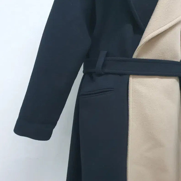 [BUNJANG] Bluemine Odette Belted Wool Coat / 블루민 오데트 빅카라 벨티드 울코트 오리지널기장