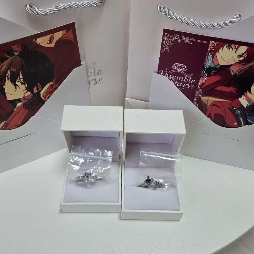[BUNJANG] Ensemble Stars China 5th Anniversary Ring Bundle Set / 앙스타 중스타 5주년 반지 레이, 리츠 일괄 판매