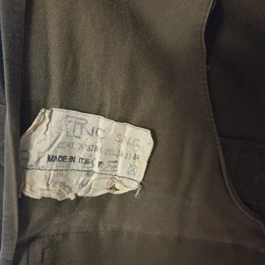 [BUNJANG] Italian Army Original Field Jacket / 이태리군 오리지널 야상