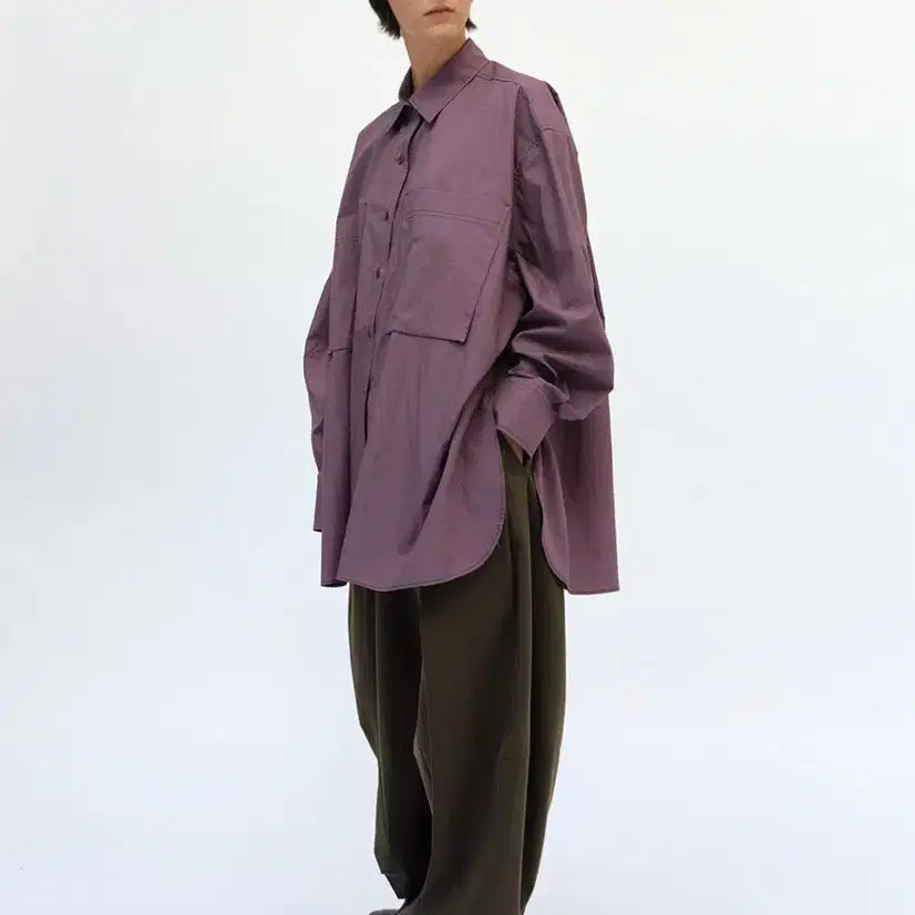 [BUNJANG] Ethos Big Pocket Oversized Shirt / 에토스ethos 빅포켓 오버핏 셔츠