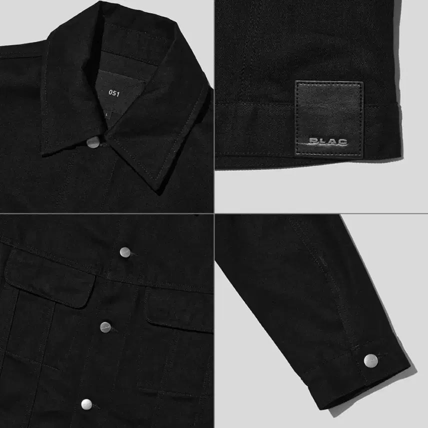 [BUNJANG] L Black Low 051B Jacket / [L] 플랙 자켓 051B 블랙 로우