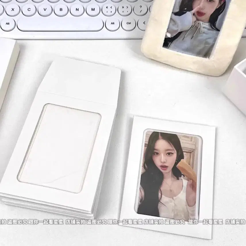 [BUNJANG] Transparent Frame Packaging Bag / 포카 포장용품 포장봉투 투명창 프레임