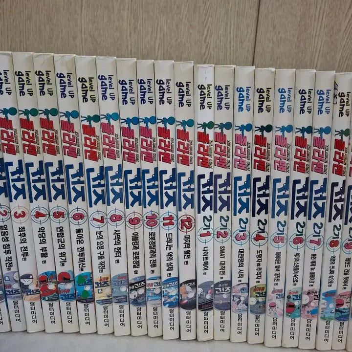 [BUNJANG] Zolaman Guns Comic Book Set / 졸라맨 건즈1기~3기 만화책 총42권