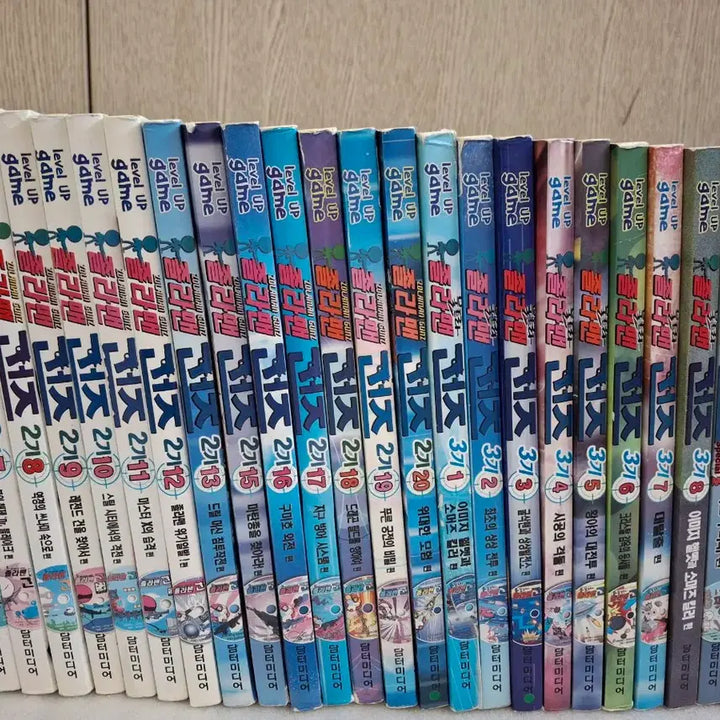 [BUNJANG] Zolaman Guns Comic Book Set / 졸라맨 건즈1기~3기 만화책 총42권