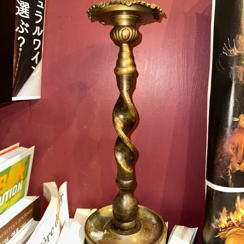 [BUNJANG] Vintage Brass Candlestick / 브라스 빈티지 촛대