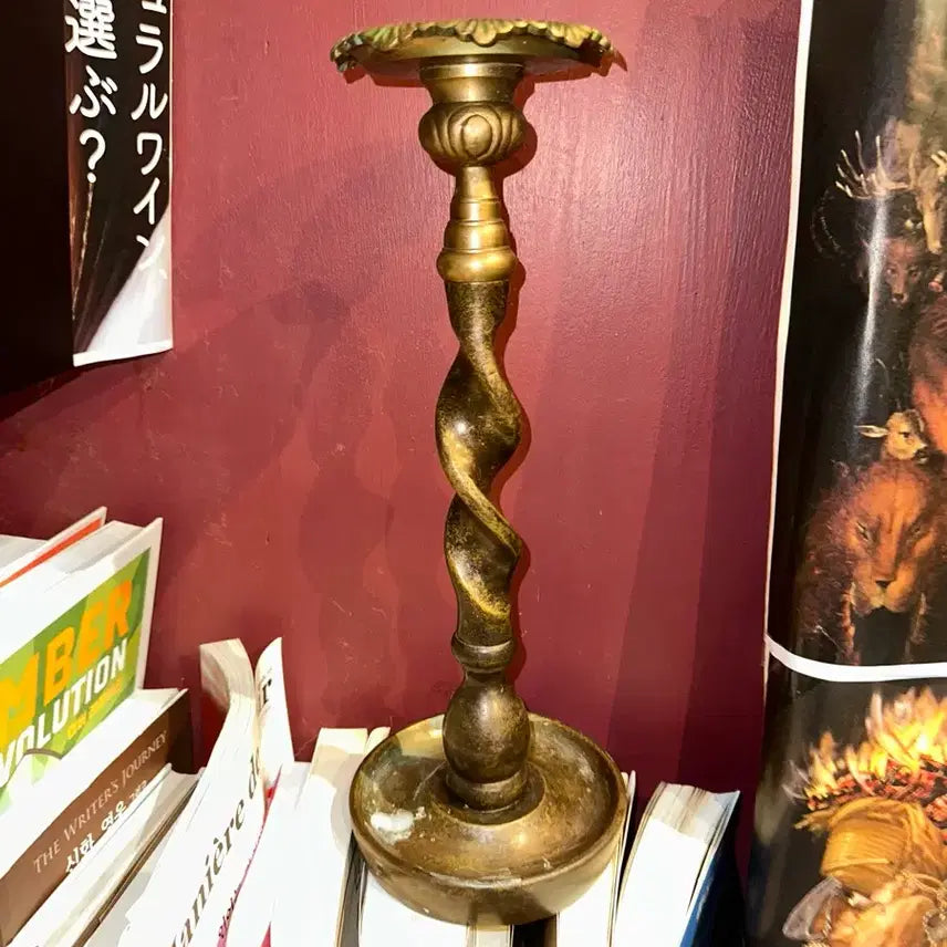 [BUNJANG] Vintage Brass Candlestick / 브라스 빈티지 촛대