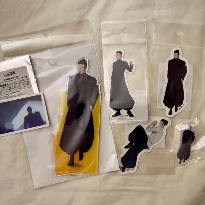 [SOLD OUT] 주술회전 회옥옥절 게토 아크스타 + 스티커 + 카드 세트