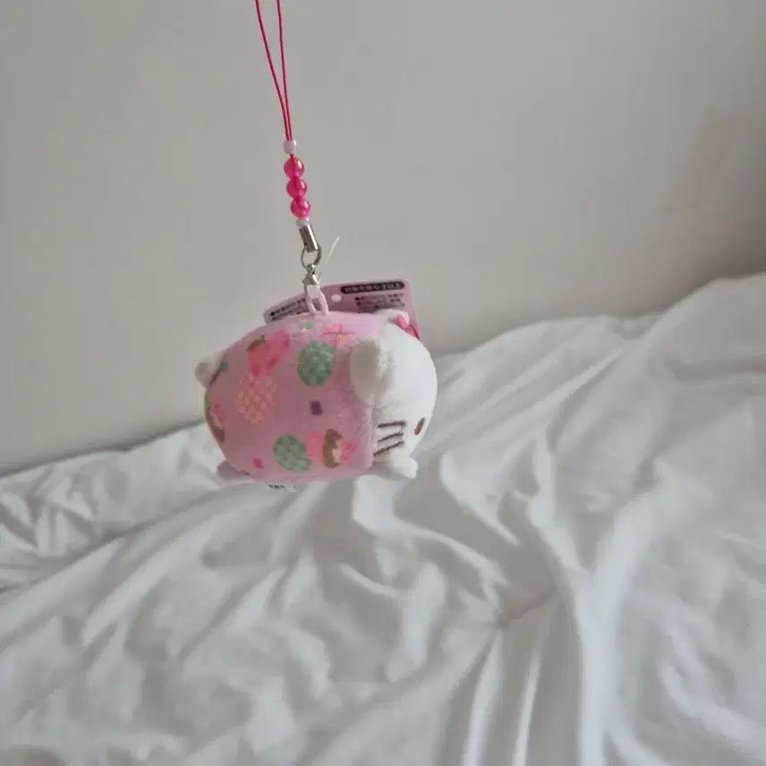 [BUNJANG] Mochi Kitty Plush Keychain / 모찌키티인형키링 판매합니다!