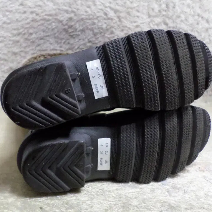 [BUNJANG] Hunter Rainbow Boots + Hunter Socks - Brown / 후루룩구제 235 헌터 레인보우 부츠 장화 헌터삭스 포함 브라운