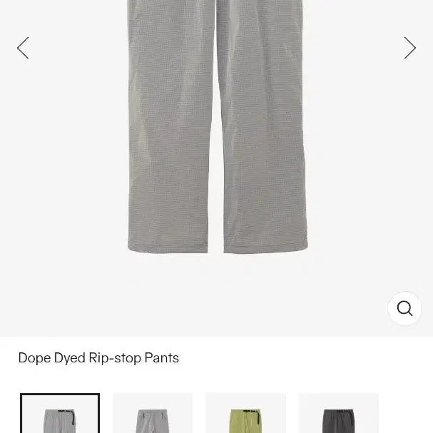 [BUNJANG] Goldwin Dope Dyed Ripstop Pants Size 2 / Goldwin Dope Dyed 립스탑 팬츠 사이즈 2