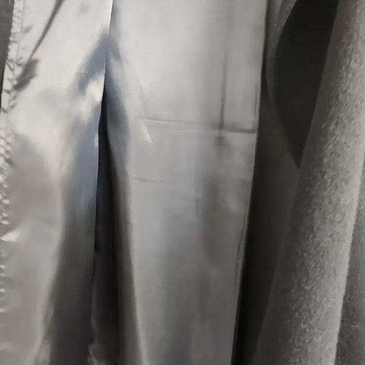[BUNJANG] MOJO.S.PHINE Black Belt Long Coat / MOJO.S.PHINE 올블랙 벨트 롱 코트55~66