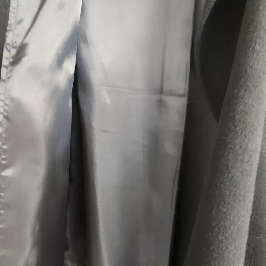 [BUNJANG] MOJO.S.PHINE Black Belt Long Coat / MOJO.S.PHINE 올블랙 벨트 롱 코트55~66