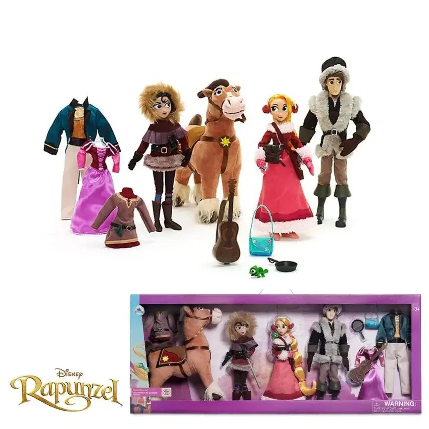 [BUNJANG] Disney Rapunzel: The Series Winter Classic Doll Full Set / 한정판) 디즈니 라푼젤: 더 시리즈  클래식돌 겨울ver 풀세트