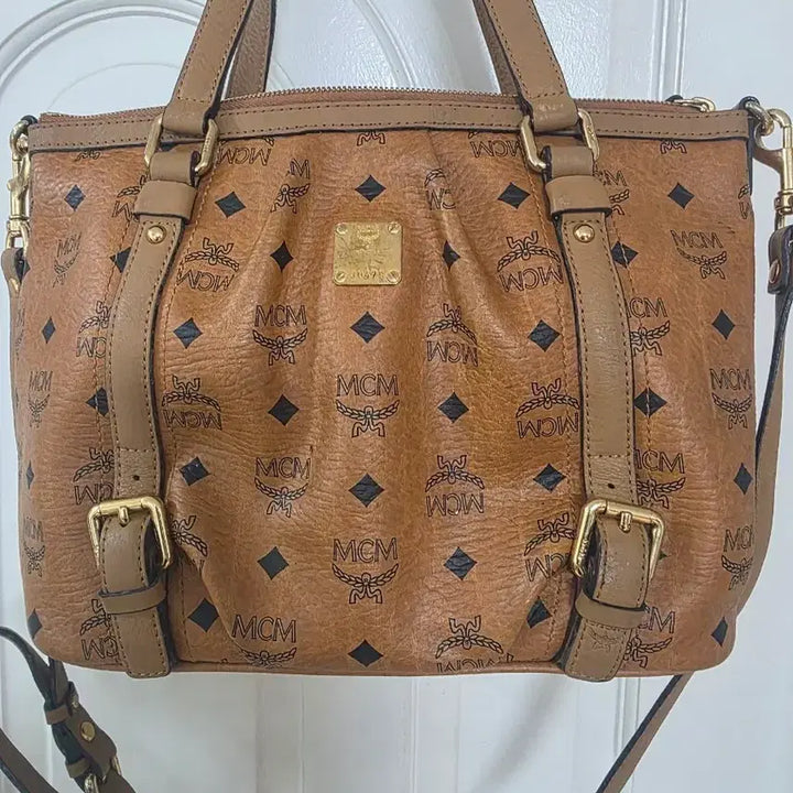 [BUNJANG] MCM Leather Handbag / 정품 mcm가방