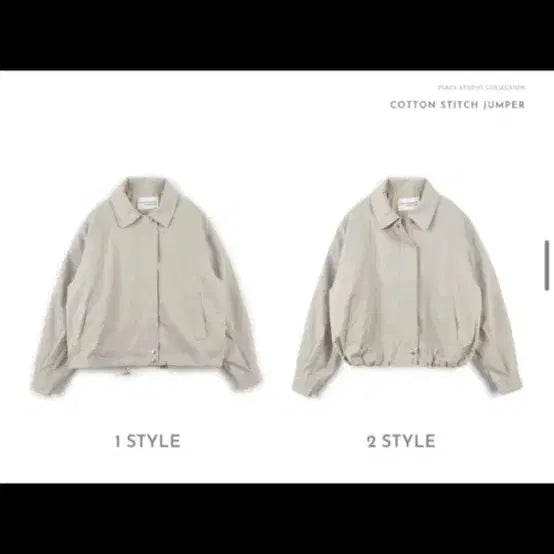[BUNJANG] Place Studio Cotton Stitch Jumper / 플레이스 스튜디오 코튼 스티치 점퍼