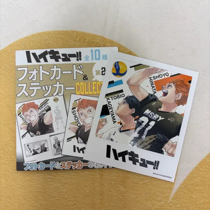 [BUNJANG] Haikyuu Photocard & Sticker / 하이큐 원화 포토카드&스티커