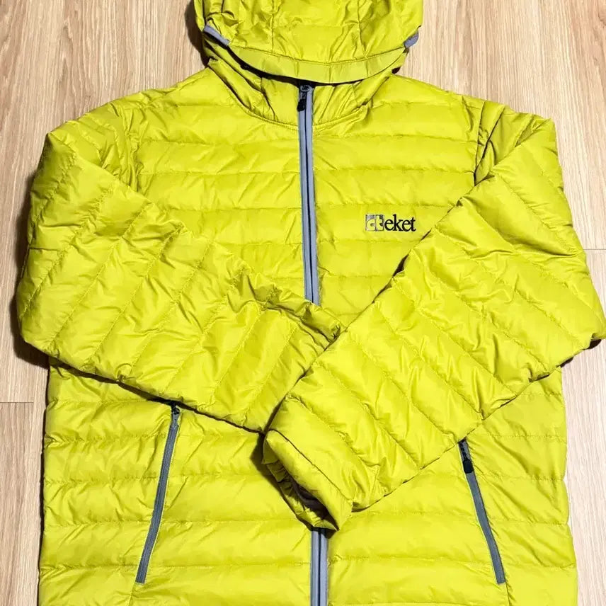 [BUNJANG] Tecket Lightweight Padded Jacket Yellow L / 테켓 경량패딩 옐로우 L