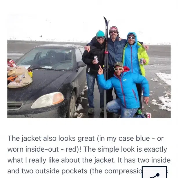 [BUNJANG] Bergans Sastrugi Reversible Down Jacket / Bergans 북유럽 Sastrugi 리버시블 다운 자켓