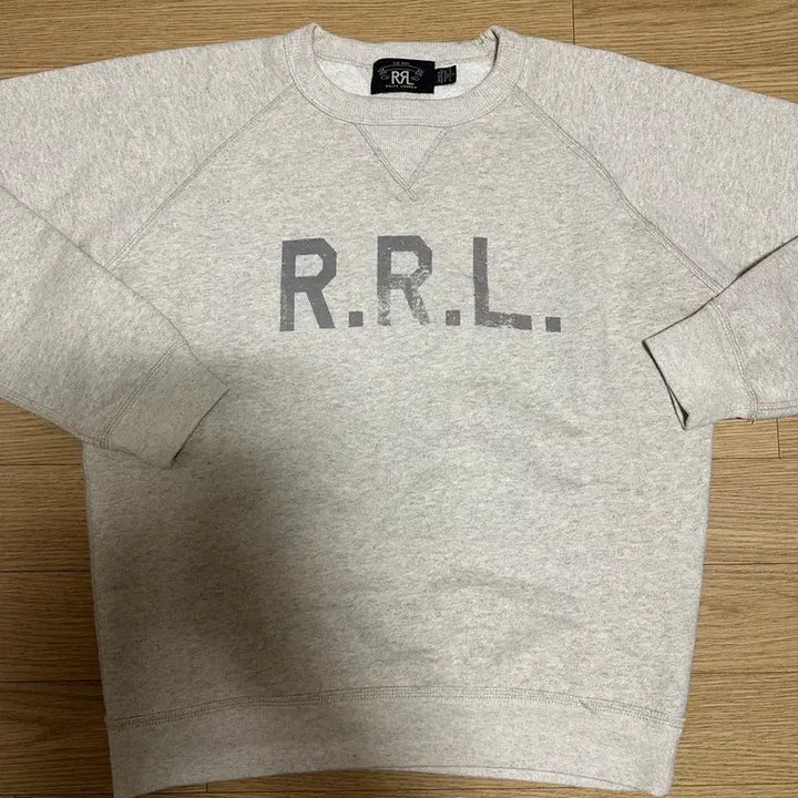 [BUNJANG] RRL Logo Fleece Sweatshirt / RRL 로고 플리스 스웨트셔츠 M