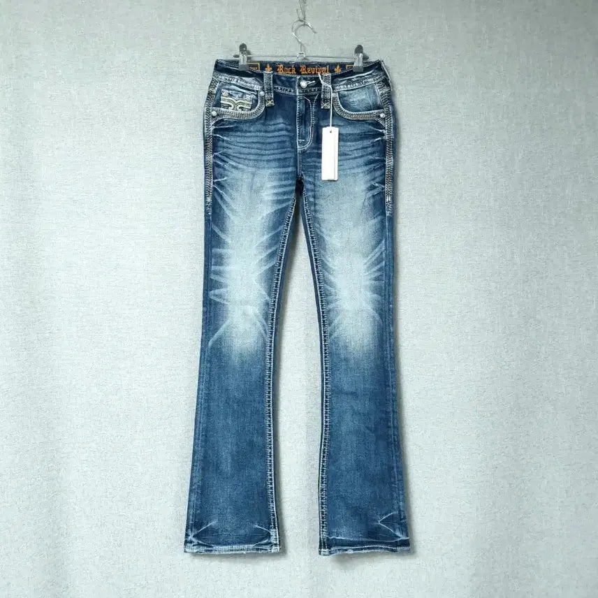[SOLD OUT] 택새) 락 리바이벌 부츠컷 데님팬츠 27~8