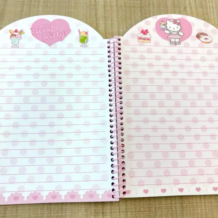 [BUNJANG] Hello Kitty Waitress Dessert Ice Cream Set / 웨이트리스 키티,디저트 키티,아이스크림 키티,웨이트리스키티