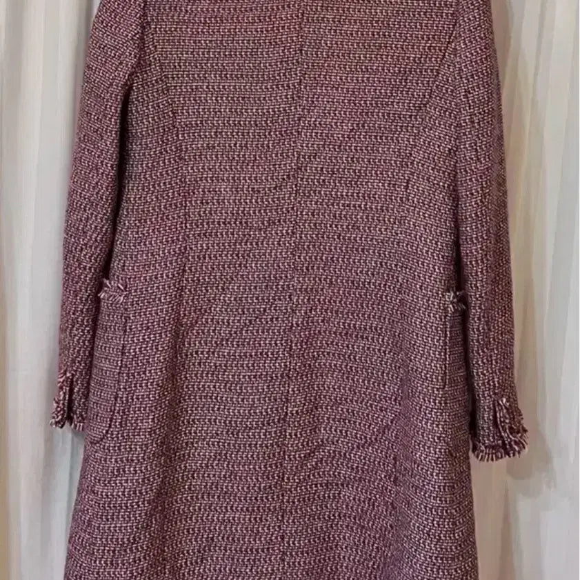 [SOLD OUT] Georges rech 조르쥬 레쉬 레드블랙 트위드 자켓 코트 거의새것