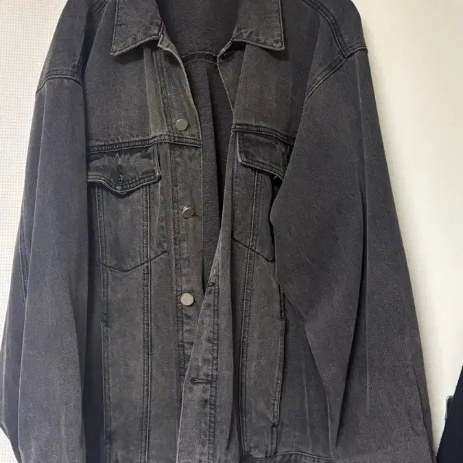 [BUNJANG] Topi Black Celadon Jacket XL / 토피 흑청자켓 XL