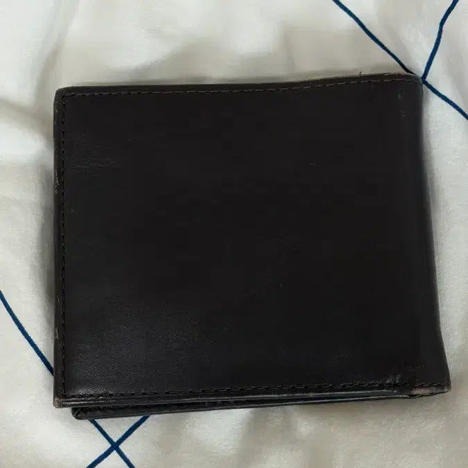[BUNJANG] Polo Bear Brown Leather Wallet / 폴로 곰돌이 반지갑