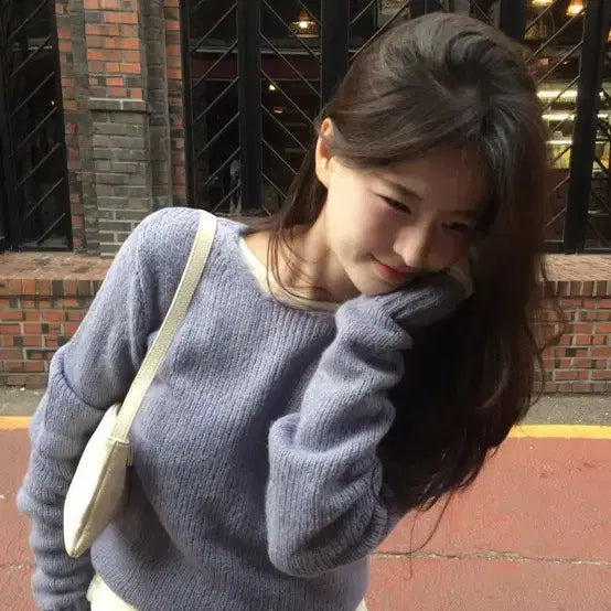 [BUNJANG] MODO Verinni Knit Blueberry / MODO 모도 베리니트 블루베리