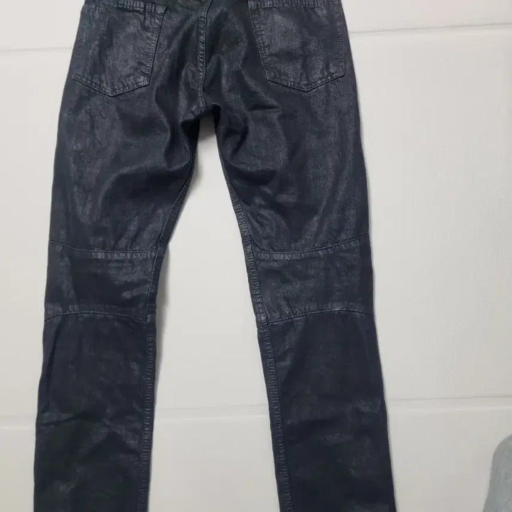 [BUNJANG] Ralph Lauren Black Label Coated Cargo Jeans / 랄프로렌 블랙라벨 블랙 코팅 카고 진