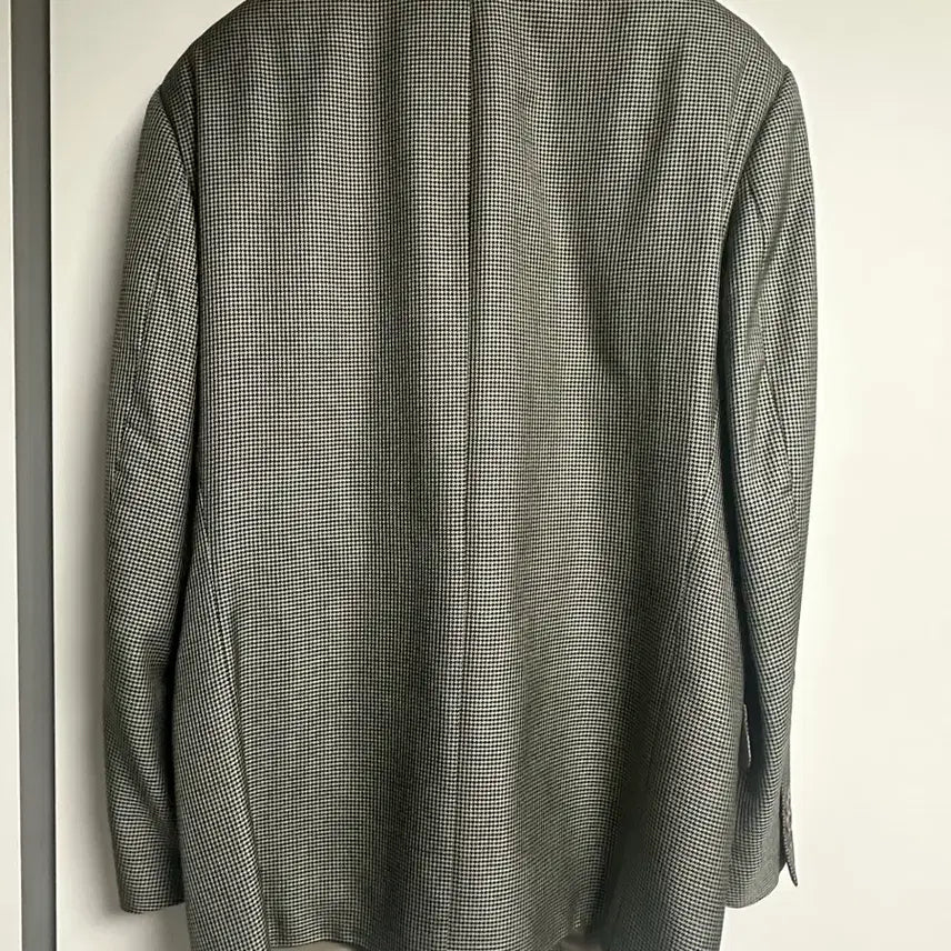 [BUNJANG] Hugo Boss Houndstooth Wool Silk Jacket / 휴고 보스 하운드투스 울 실크 자켓 52사이즈 판매