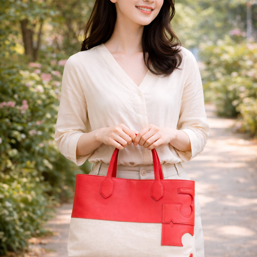 [BUNJANG] Tory Burch Tote Bag / oryBurch토리버치 정품 토트백. 숄더백 겸용