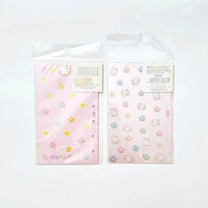 [BUNJANG] Kao Hana Kitty Diary Inserts Set / 카오하나 키티 다이어리 속지 6종세트, 키티다이어리 속지, 키티인덱스속지