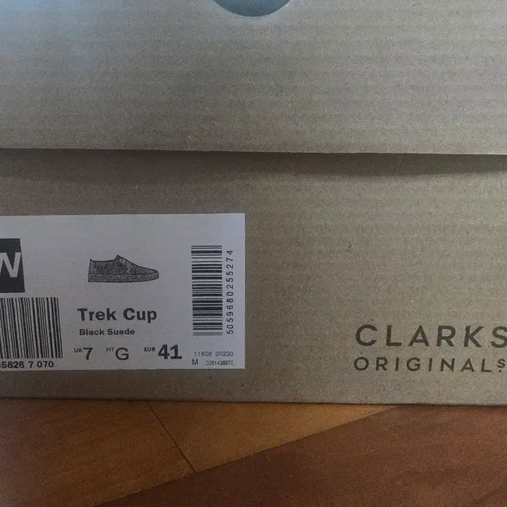 [BUNJANG] Clarks Desert Trek Cup Black Suede Boots / 클락스 데저트 트렉 컵 블랙 스웨이드