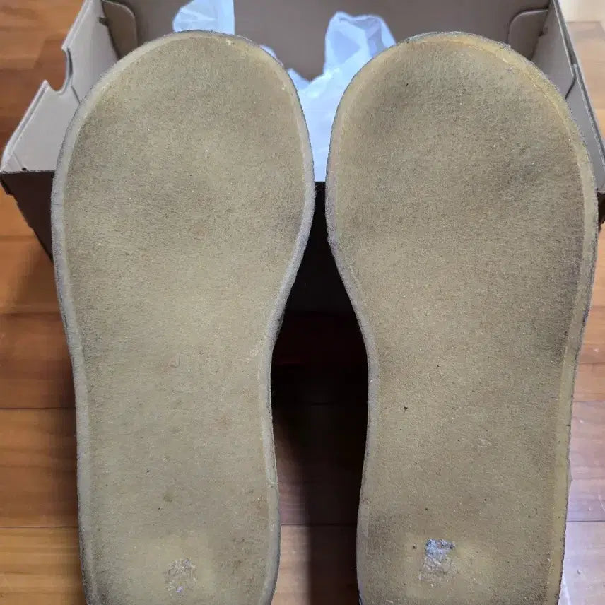 [BUNJANG] Clarks Desert Trek Cup Black Suede Boots / 클락스 데저트 트렉 컵 블랙 스웨이드