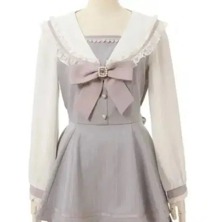 [BUNJANG] Liz Lisa Sailor Setup Gray Edition / 리즈리사 세일러 셋업 그레이 판매