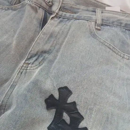[SOLD OUT] 크롬하츠 리바이스 빈티지 크로스 데님 와이드 팬츠