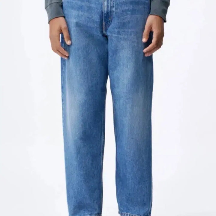 [BUNJANG] Ciota 5P Wide Tapered 5-Pocket Jeans / 시오타(ciota) 5P 와이드 테이퍼드 5포켓 32