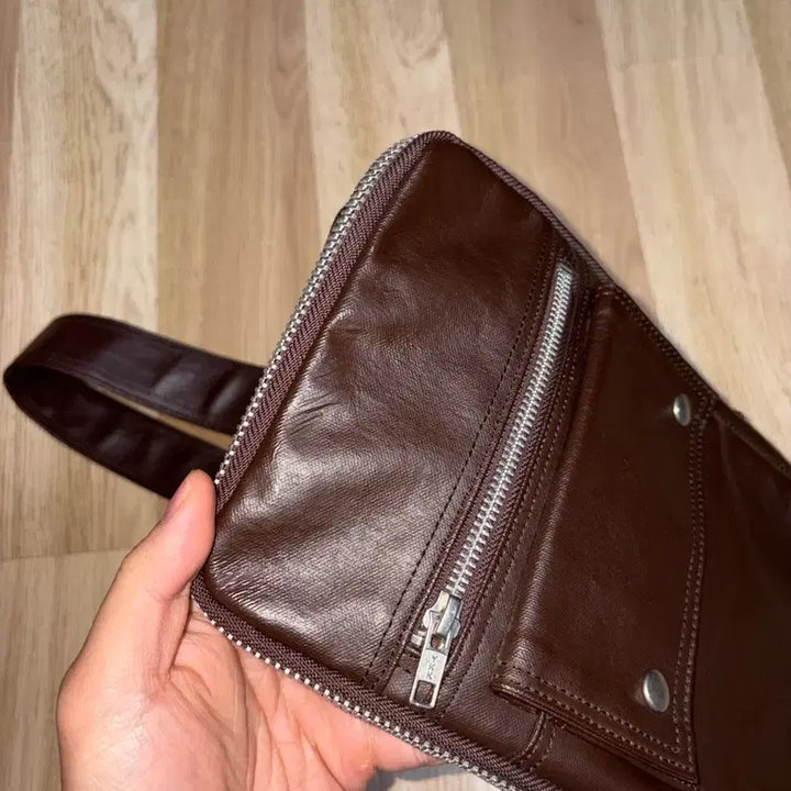 [BUNJANG] Porter Yoshida Freestyle Brown Crossbody Bag / 요시다 포터 프리스타일 브라운 크로스백 a급(착샷O)