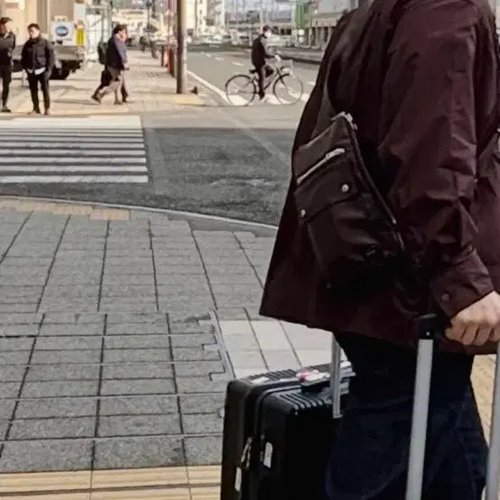 [BUNJANG] Porter Yoshida Freestyle Brown Crossbody Bag / 요시다 포터 프리스타일 브라운 크로스백 a급(착샷O)