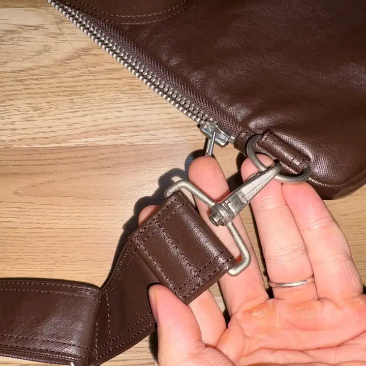 [BUNJANG] Porter Yoshida Freestyle Brown Crossbody Bag / 요시다 포터 프리스타일 브라운 크로스백 a급(착샷O)